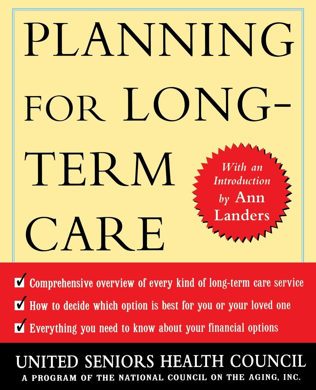 Planning for Long-Term Care