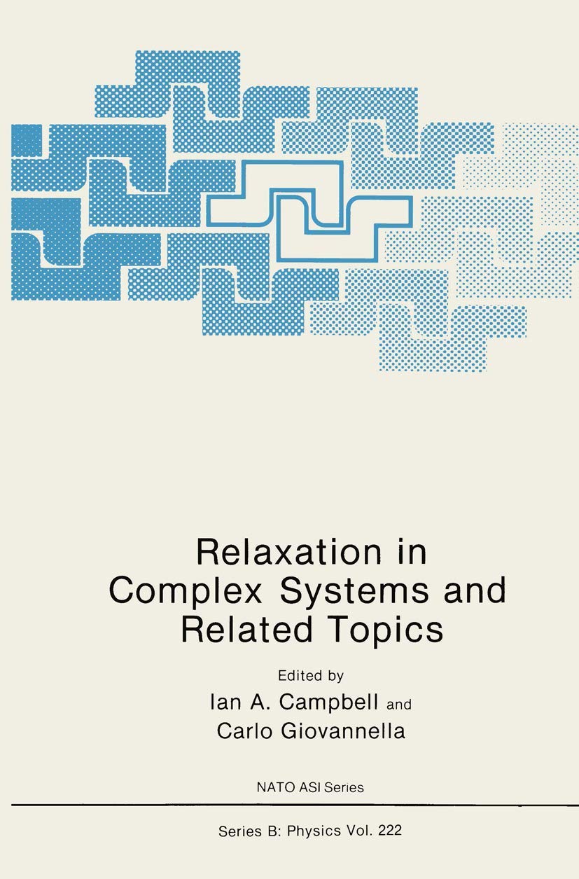 Relaxation in Complex Systems and Related Topics (NATO Science Series B:, 222)