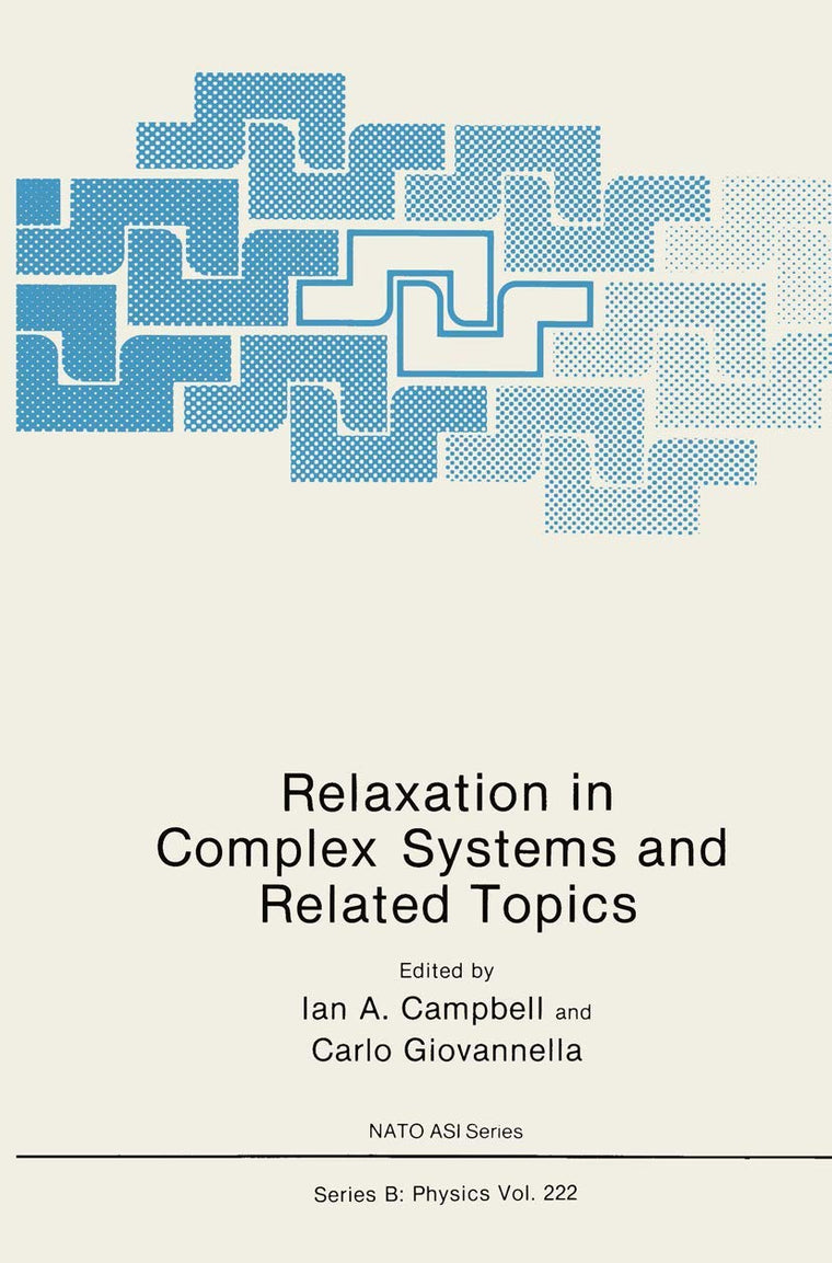 Relaxation in Complex Systems and Related Topics (NATO Science Series B:, 222)