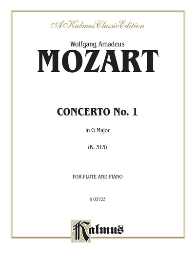 Flute Concerto No. 1, K. 313 (G Major) (Orch.): Part(s) (Kalmus Edition)
