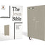 The Jesus Bible, NIV Edition, Cloth over Board, Gray Linen, Comfort Print