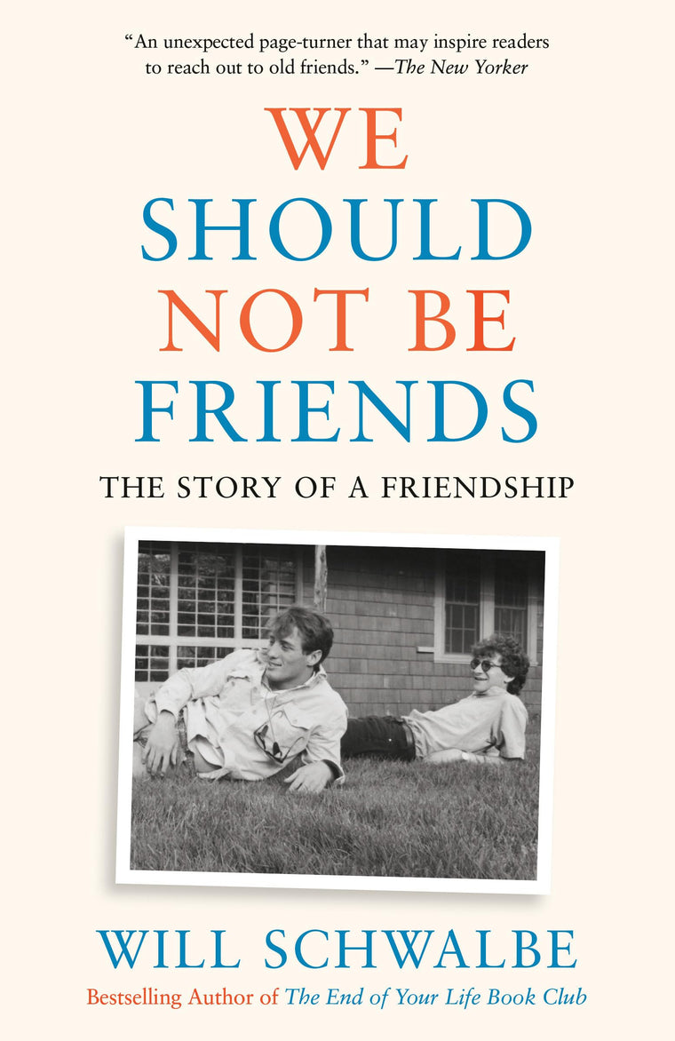 We Should Not Be Friends: The Story of a Friendship by Schwa