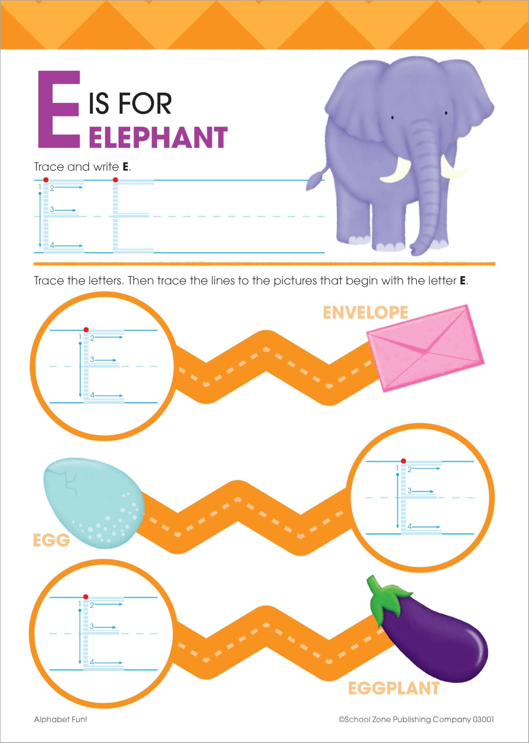 School Zone Alphabet Fun! Write & Reuse Workbook