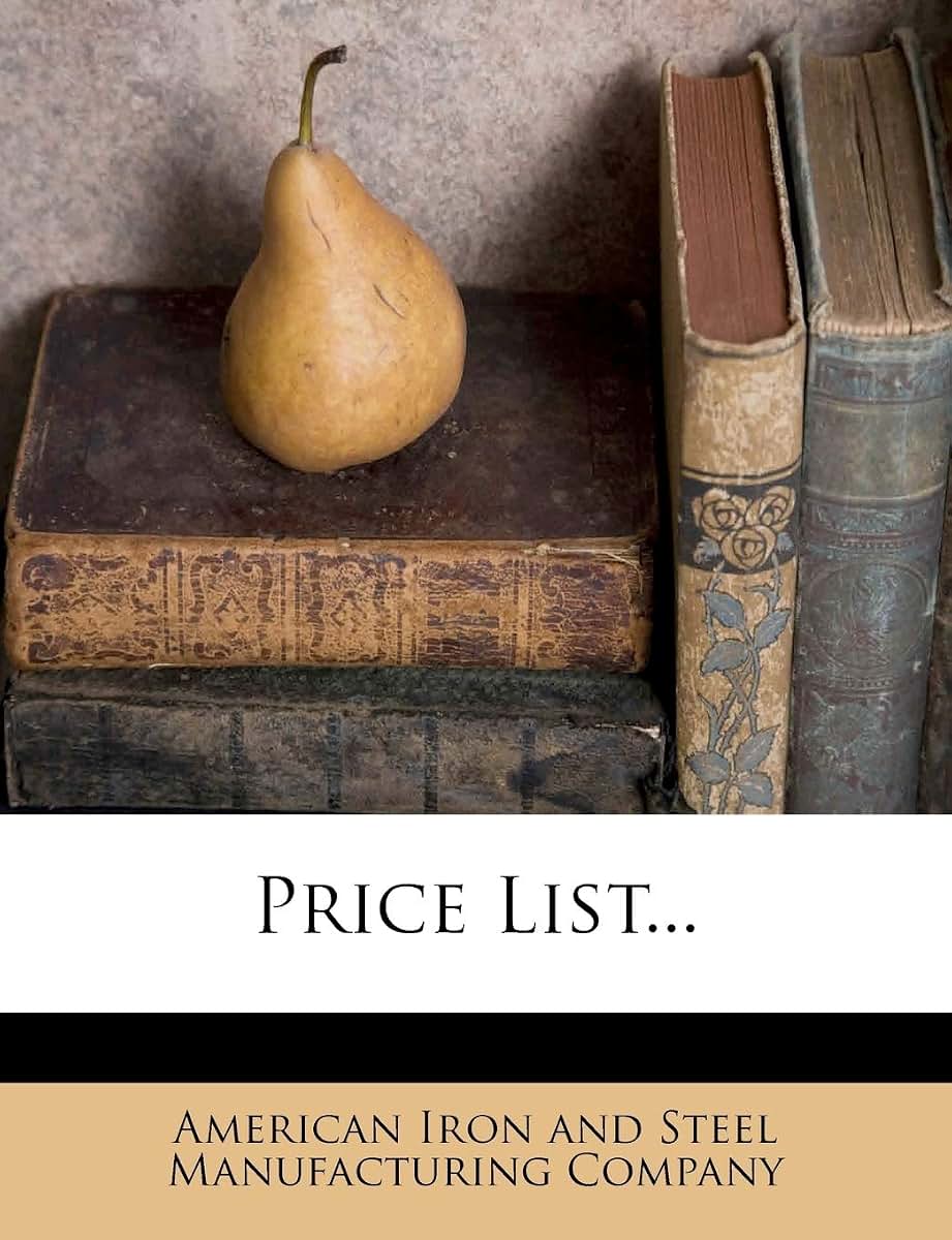 Price List...