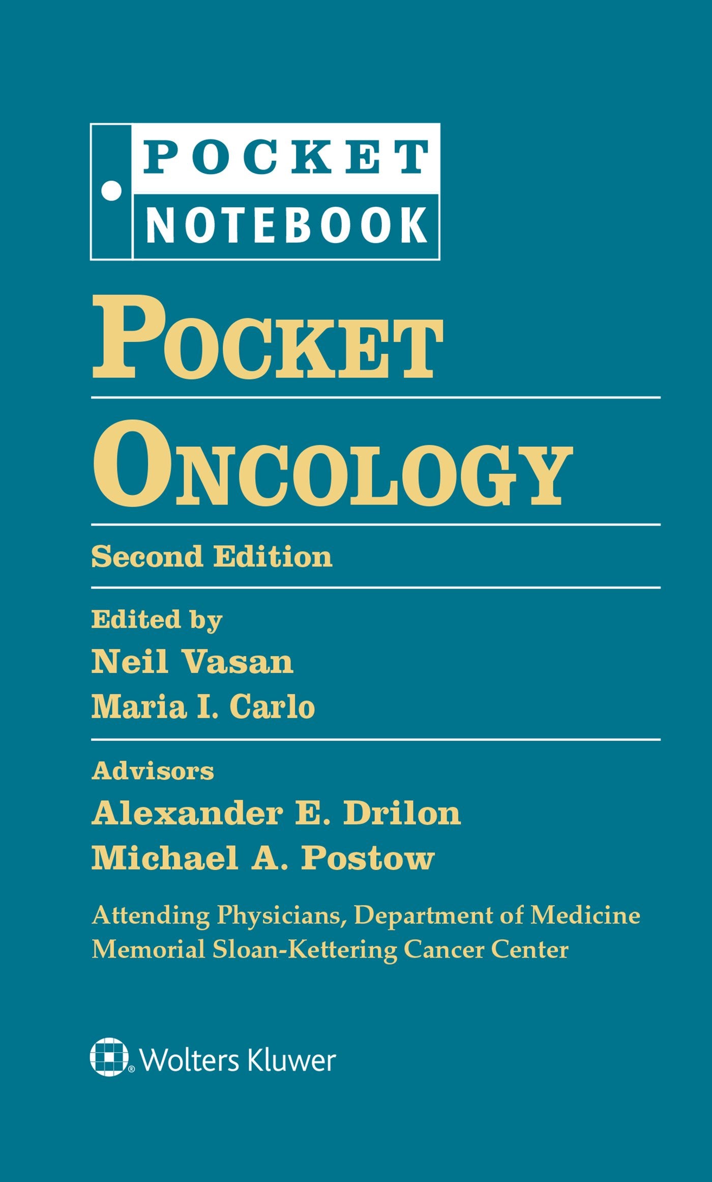 Pocket Oncology (Pocket Notebook)
