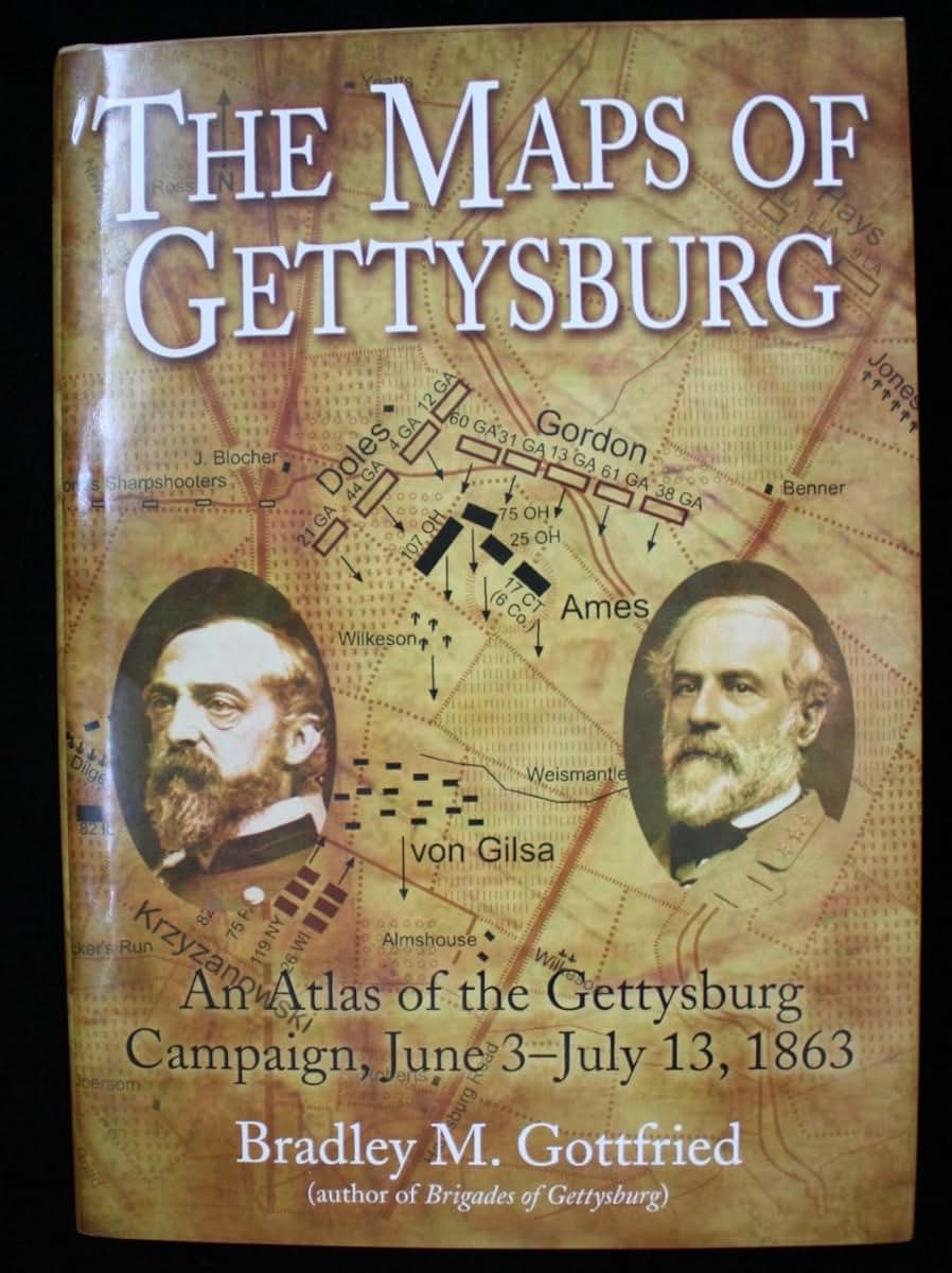 The Maps of Gettysburg: The Gettysburg Campaign, June 3 - July 13, 1863