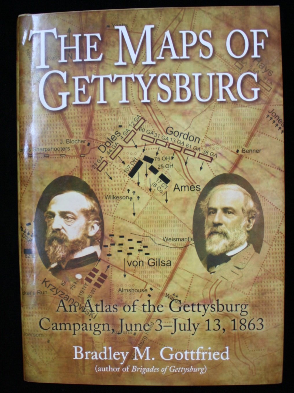 The Maps of Gettysburg: The Gettysburg Campaign, June 3 - July 13, 1863