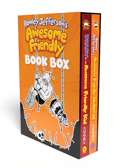 Rowley Jeffersons Awesome Friendly 2-Book Hardcover Gift Set: Diary of an Awesome Friendly Kid and Rowley Jefferson's Awesome Friendly Adventure (Diary of a Wimpy Kid)