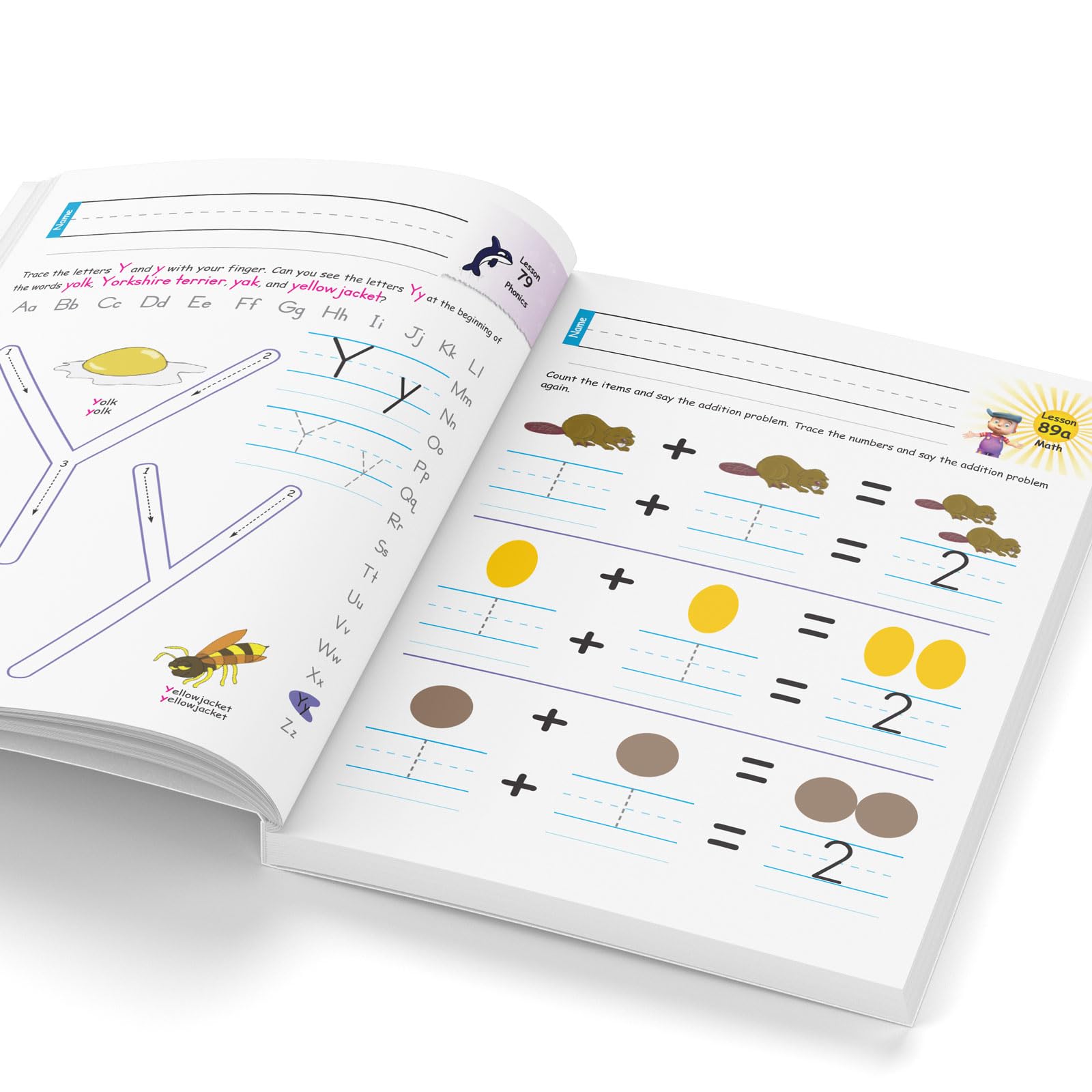 Horizons-Preschool Student Book V1 (Lesson 1-90)