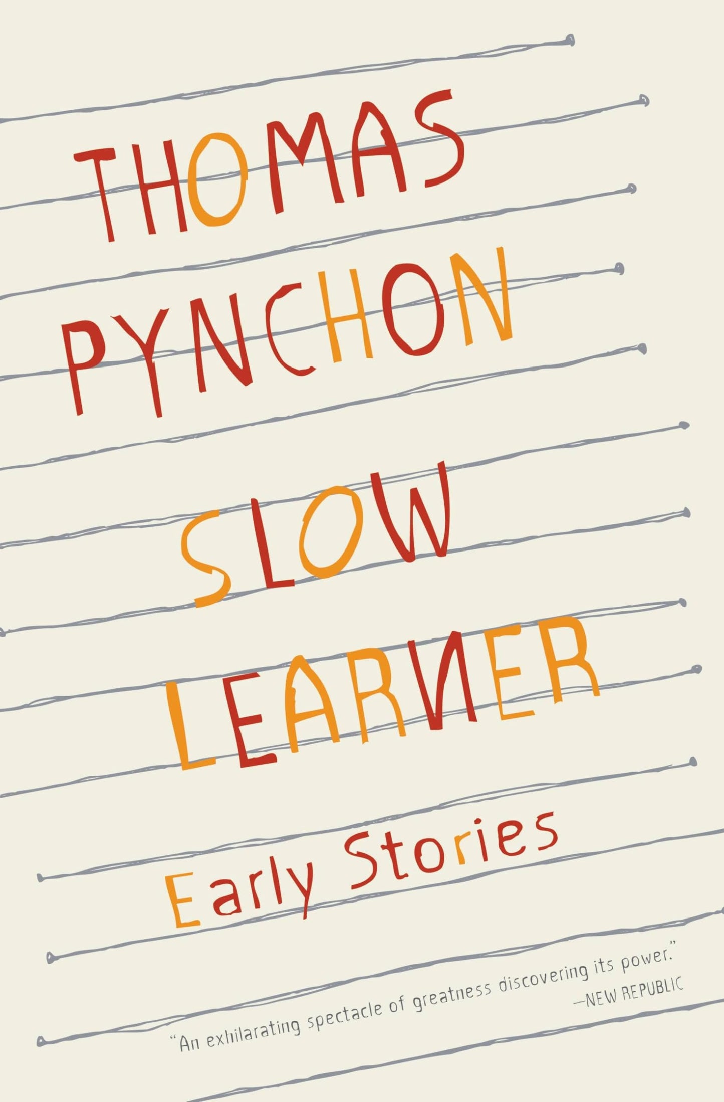 Slow Learner by Pynchon, Thomas