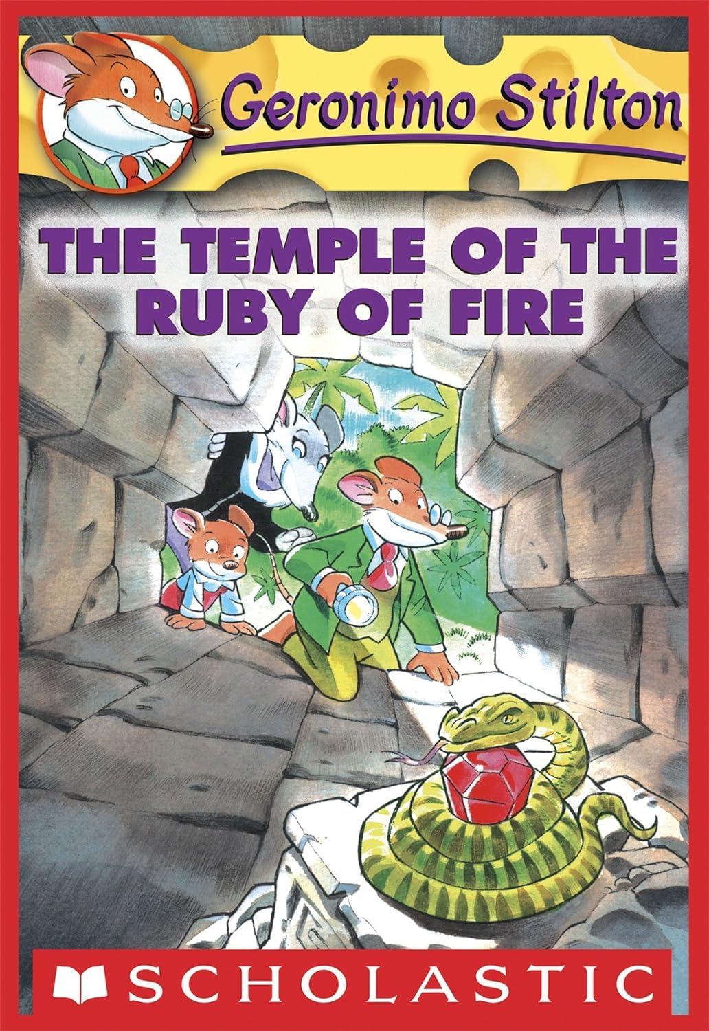 The Temple of the Ruby of Fire (Geronimo Stilton, No. 14)