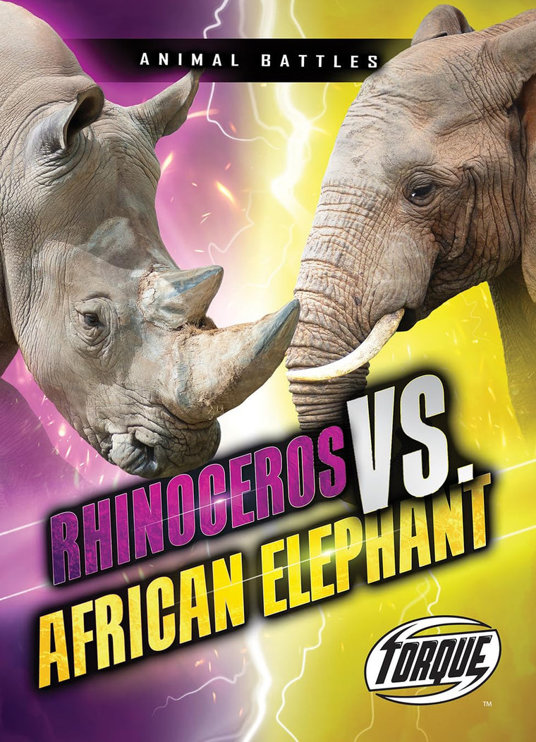 Rhinoceros vs. African Elephant (Animal Battles)