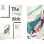 The Jesus Bible Artist Edition, NIV, (With Thumb Tabs to Help Locate the Books of the Bible), Leathersoft, Multi-color/Teal, Thumb Indexed, Comfort Print