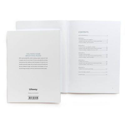 Breathe: Making Room for Sabbath - Bible Study Book