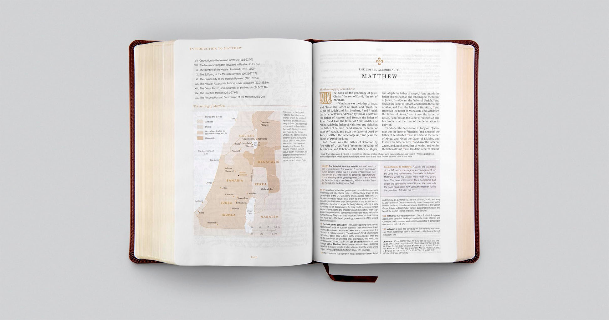 ESV Women's Study Bible (TruTone, Chestnut, Almond Tree Design): Holy Bible, English Standard Version