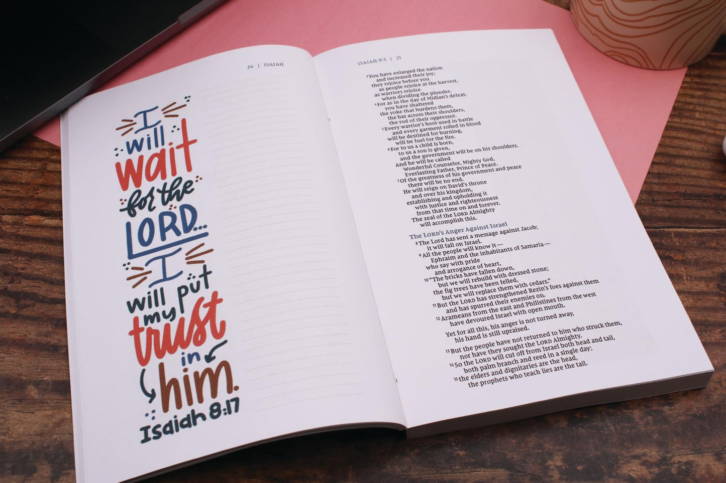 NIV, Beautiful Word Bible Journal, Isaiah, Paperback, Comfort Print