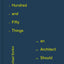 250 Things An Architect Should Know