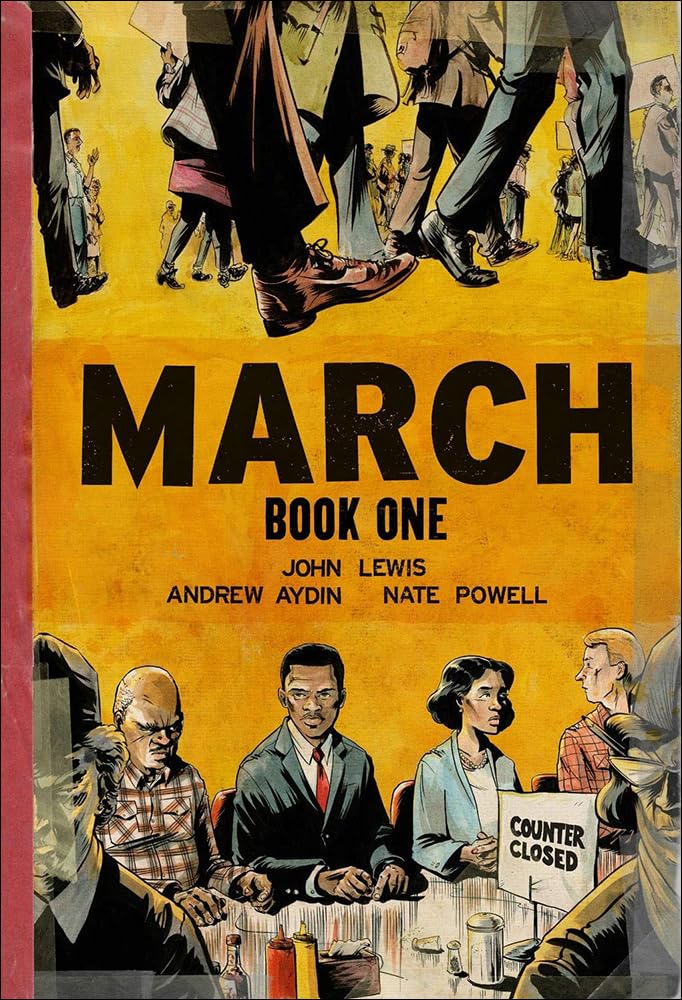 March: Book One (Turtleback School & Library Binding Edition)