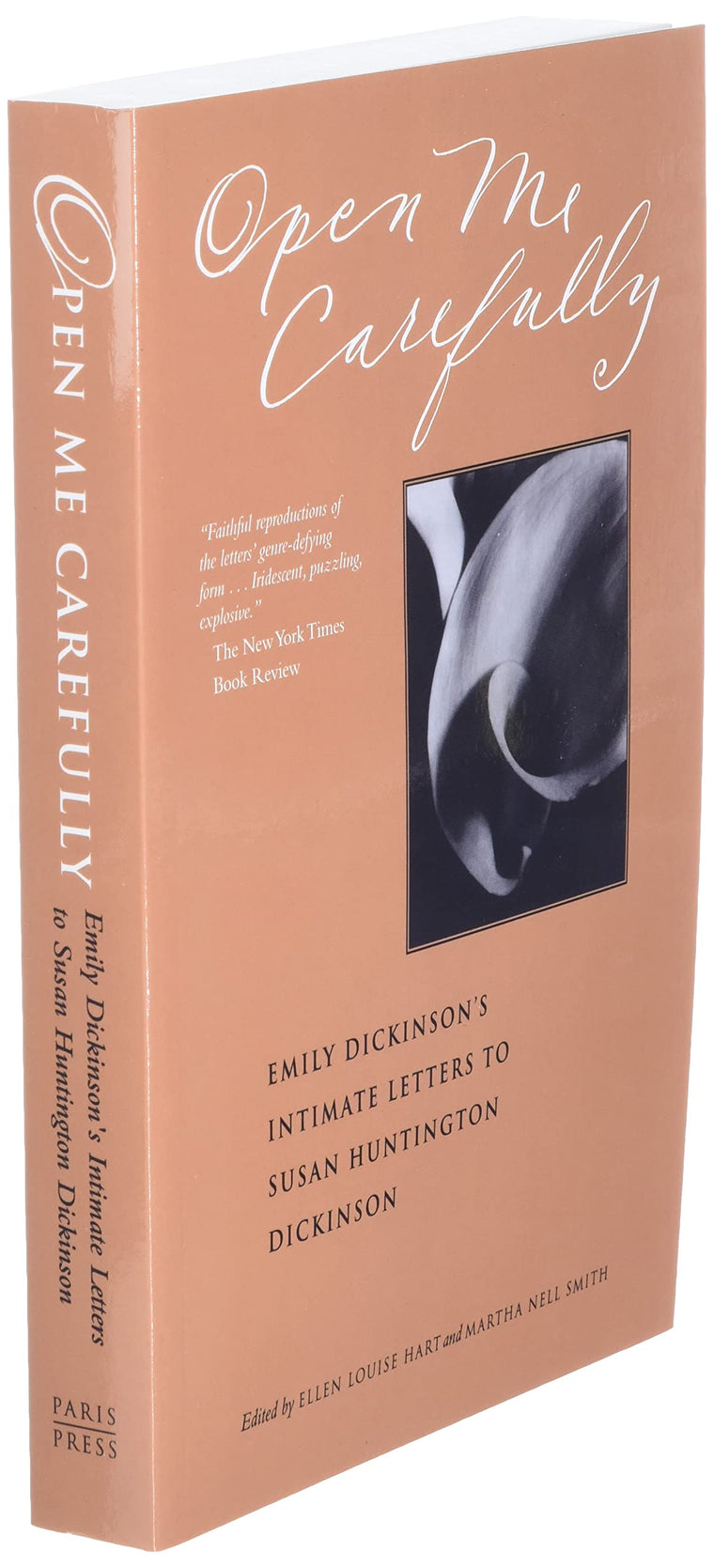 Open Me Carefully: Emily Dickinson's Intimate Letters to Susan Huntington Dickinson — back cover