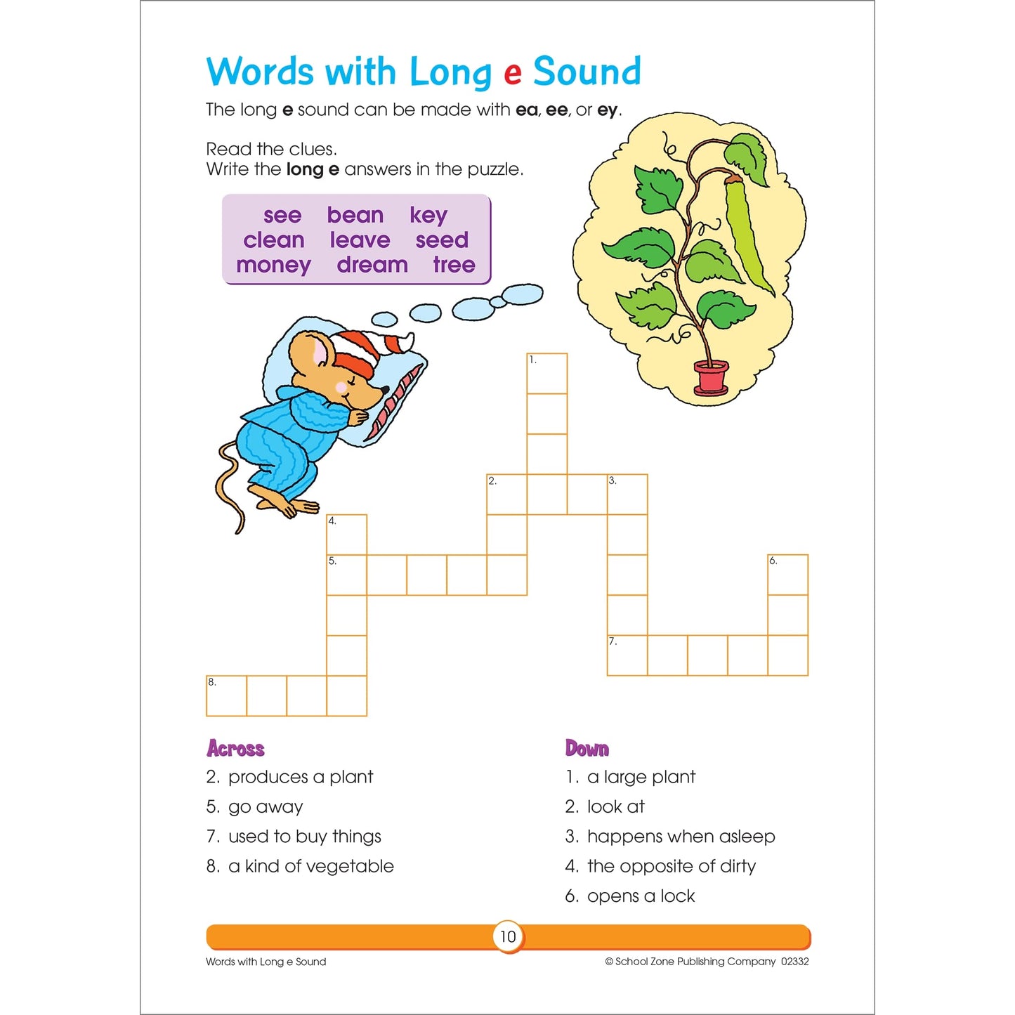 School Zone Phonics Review 1-3 Workbook: 64 Pages, 1st Grade, 2nd Grade, 3rd Grade, Combination Sounds, Short Letters, Vowels, Ages 6 to 9 (I Know It! Book Series)