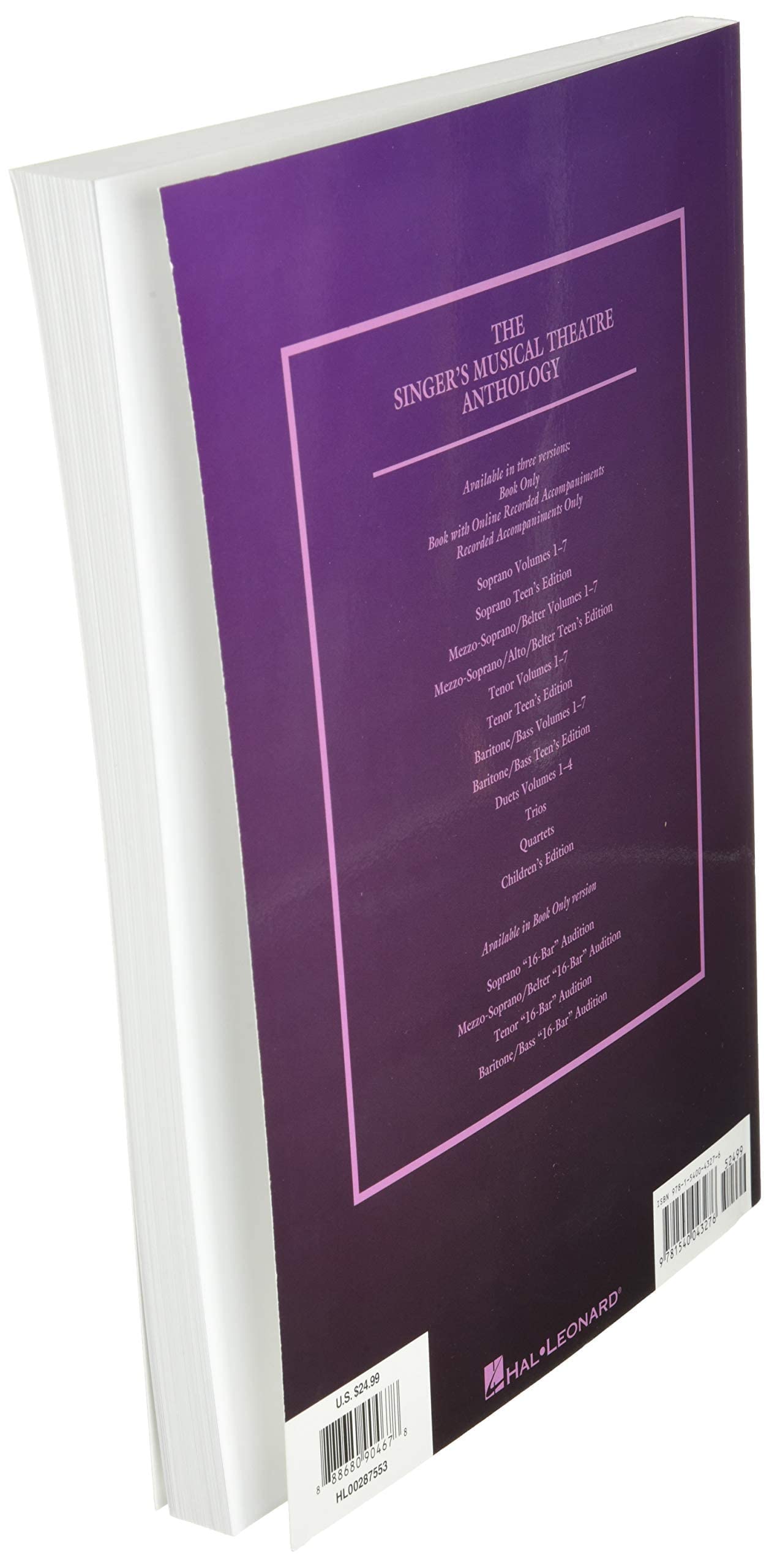 Singer's Musical Theatre Anthology - Volume 7: Soprano Book