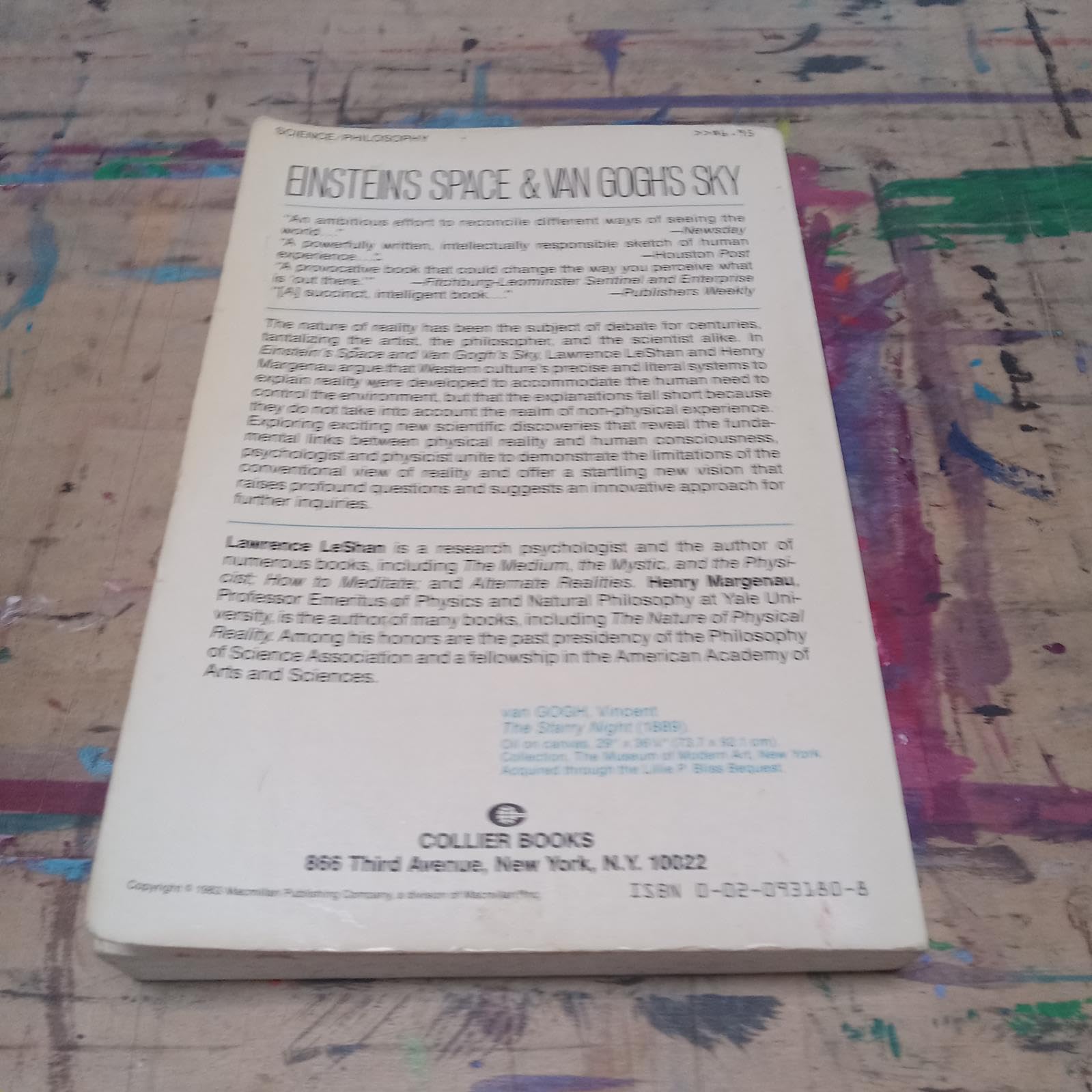 Einsteins Space and Van Goghs Sky: Physical Reality and Beyond