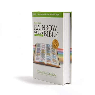NIV Rainbow Study Bible, Jacketed Hardcover by Holman Bible