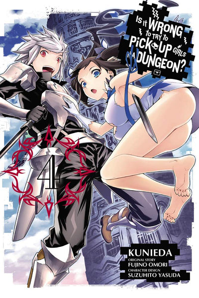 Is It Wrong to Try to Pick Up Girls in a Dungeon?, Vol. 4 - manga (Is It Wrong to Try to Pick Up Girls in a Dungeon? Memoria Freese, 4)