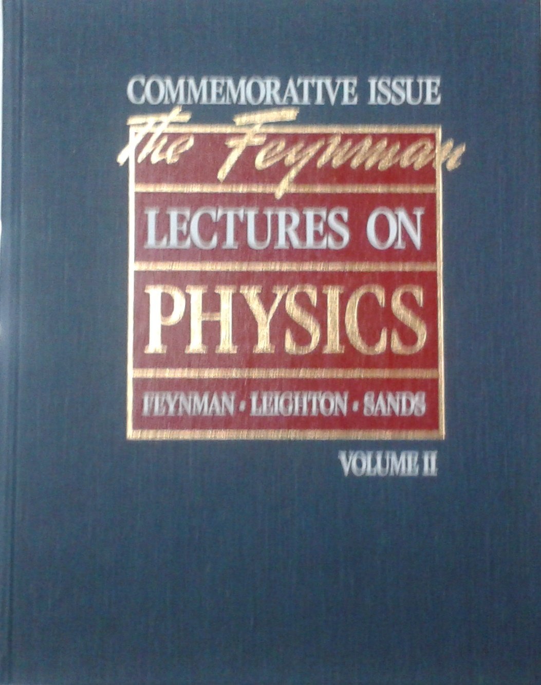 The Feynman Lectures on Physics: Commemorative Issue, Three