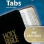 Tabbies Mini Gold-Edged Bible Indexing Tabs, Old & New Testament, 80 Tabs Including 64 Books & 16 Re