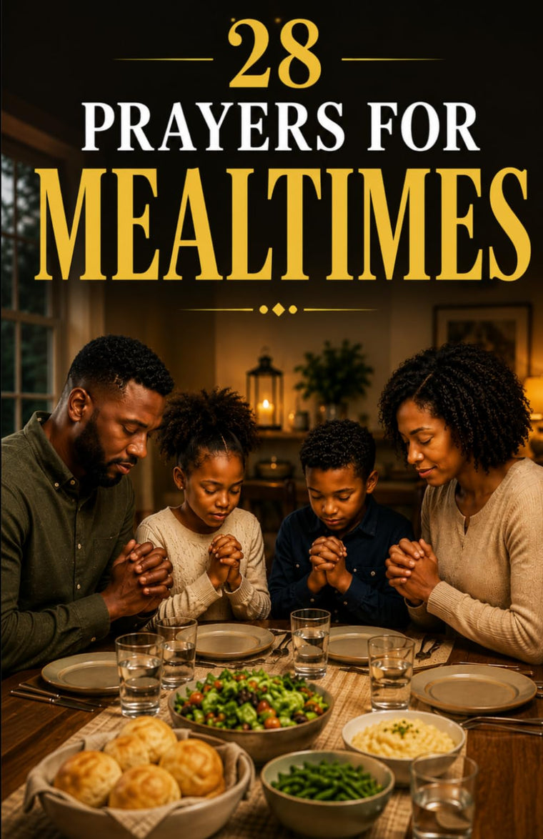 28 Simple Prayers for Mealtimes: Quick & Useful Prayers to Say Before Your Food Goes Cold (Simple Prayer Series)