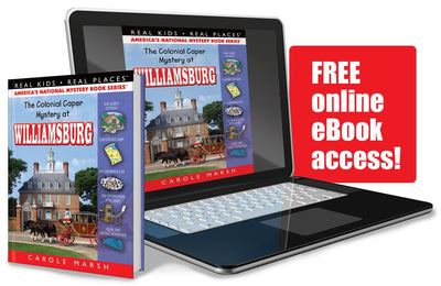 The Colonial Caper Mystery at Williamsburg (Real Kids! Real Places! (Hardcover))