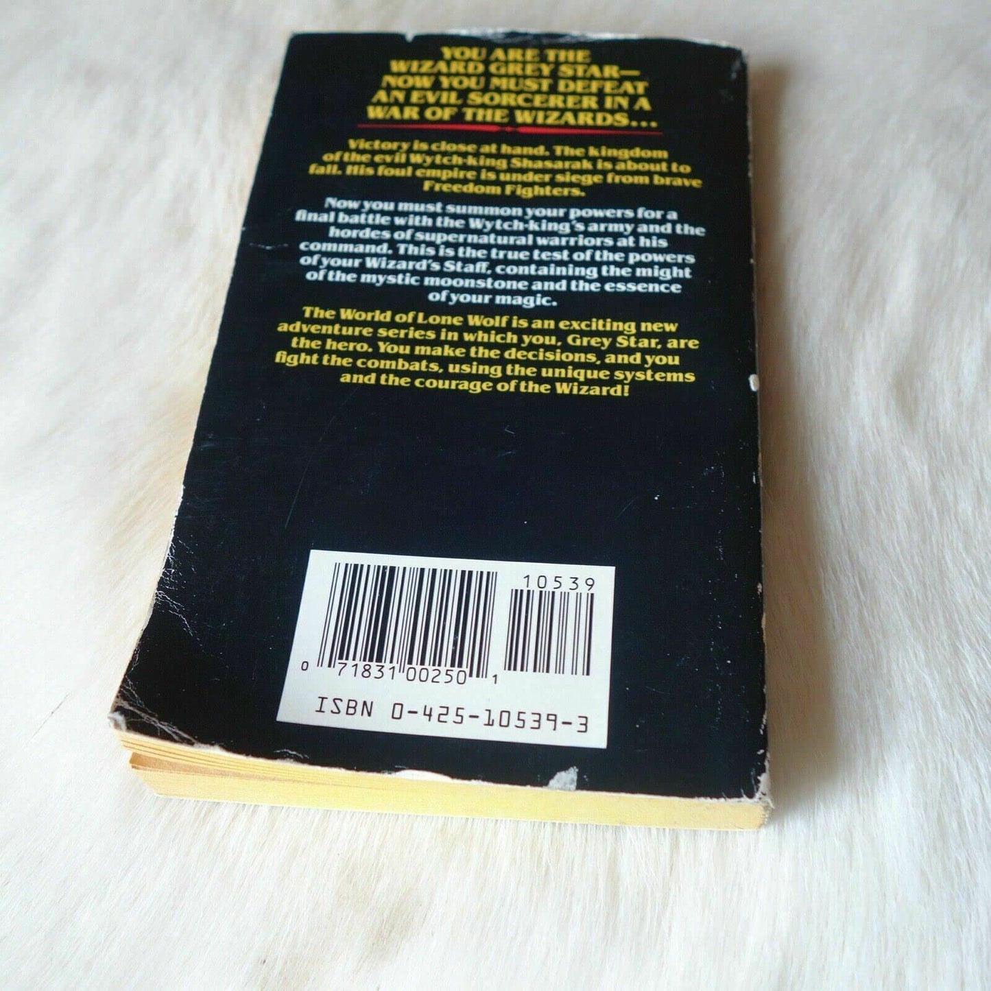 War of the Wizards (The World of Lone Wolf, Book 4) by Page,