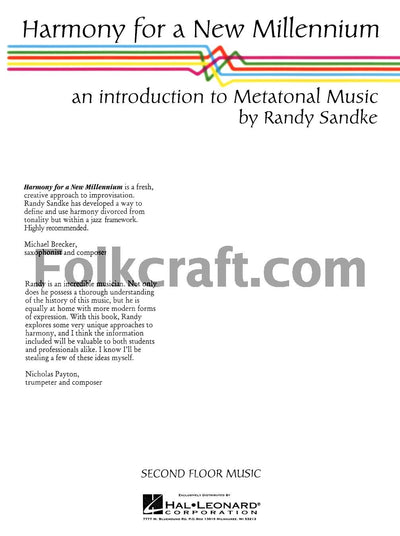 Harmony for a New Millennium: An Introduction to Metatonal Music
