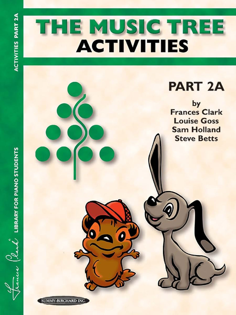 The Music Tree Activities Book: Part 2A