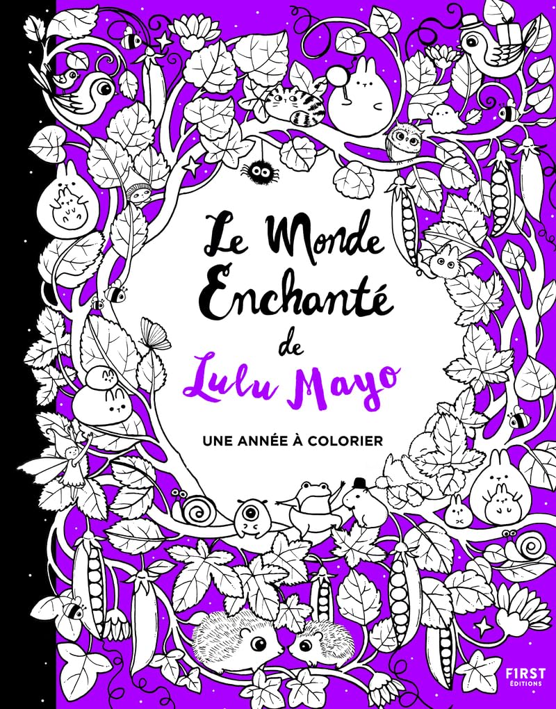 Le monde enchanté de Lulu Mayo - Une année  colorier