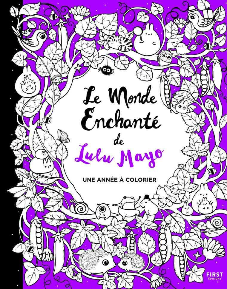 Le monde enchanté de Lulu Mayo - Une année  colorier