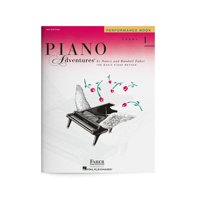 Piano Adventures: Performance Book - Level 1, 2nd Edition  Beginner Piano Songbook for Kids and Students  Piano Sheet Music with 24 Pieces in Varied Styles  Faber Piano Book for Practice