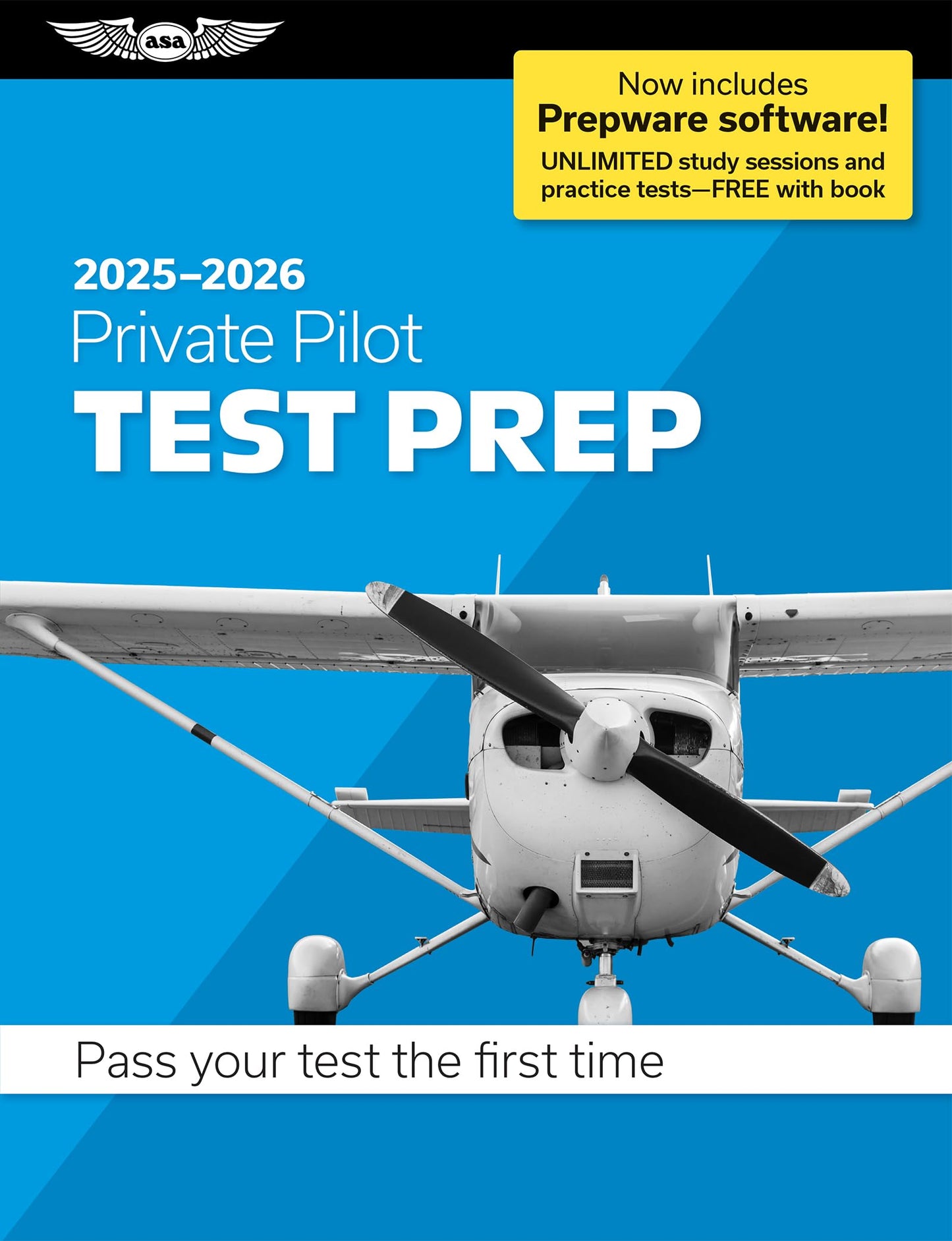 Private Pilot Test Prep 2025-2026: Paperback plus software-pass your FAA exam (ASA Test Prep Series)