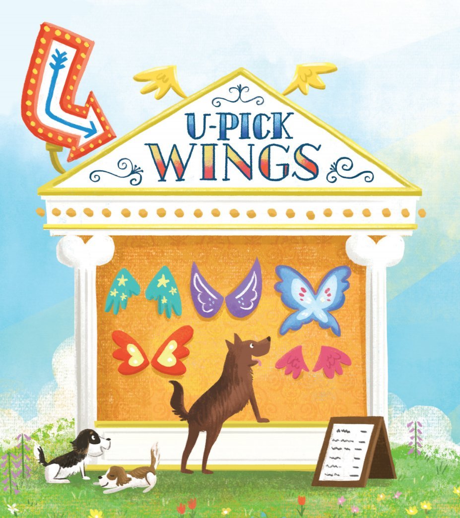 Fairy Dog Heaven: Whimsical view of dog heaven helps kids cope with loss of dog. Kids dog book to help with pet loss.