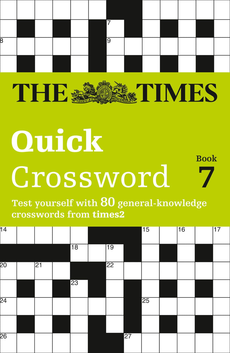 The Times T2 Crossword Book 7