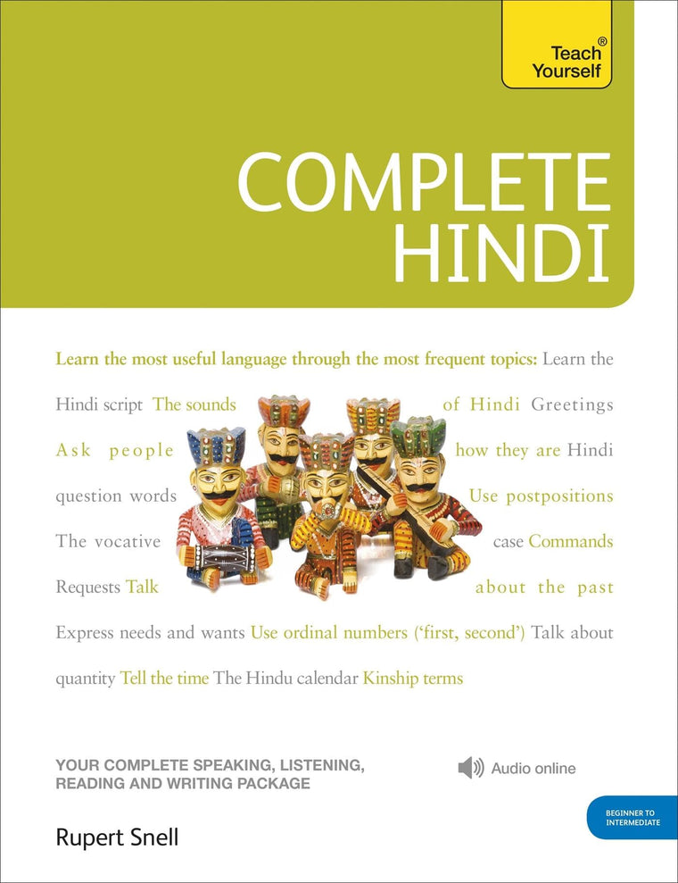 Complete Hindi: Your Complete Speaking, Listening, Reading and Writing (Teach Yourself)