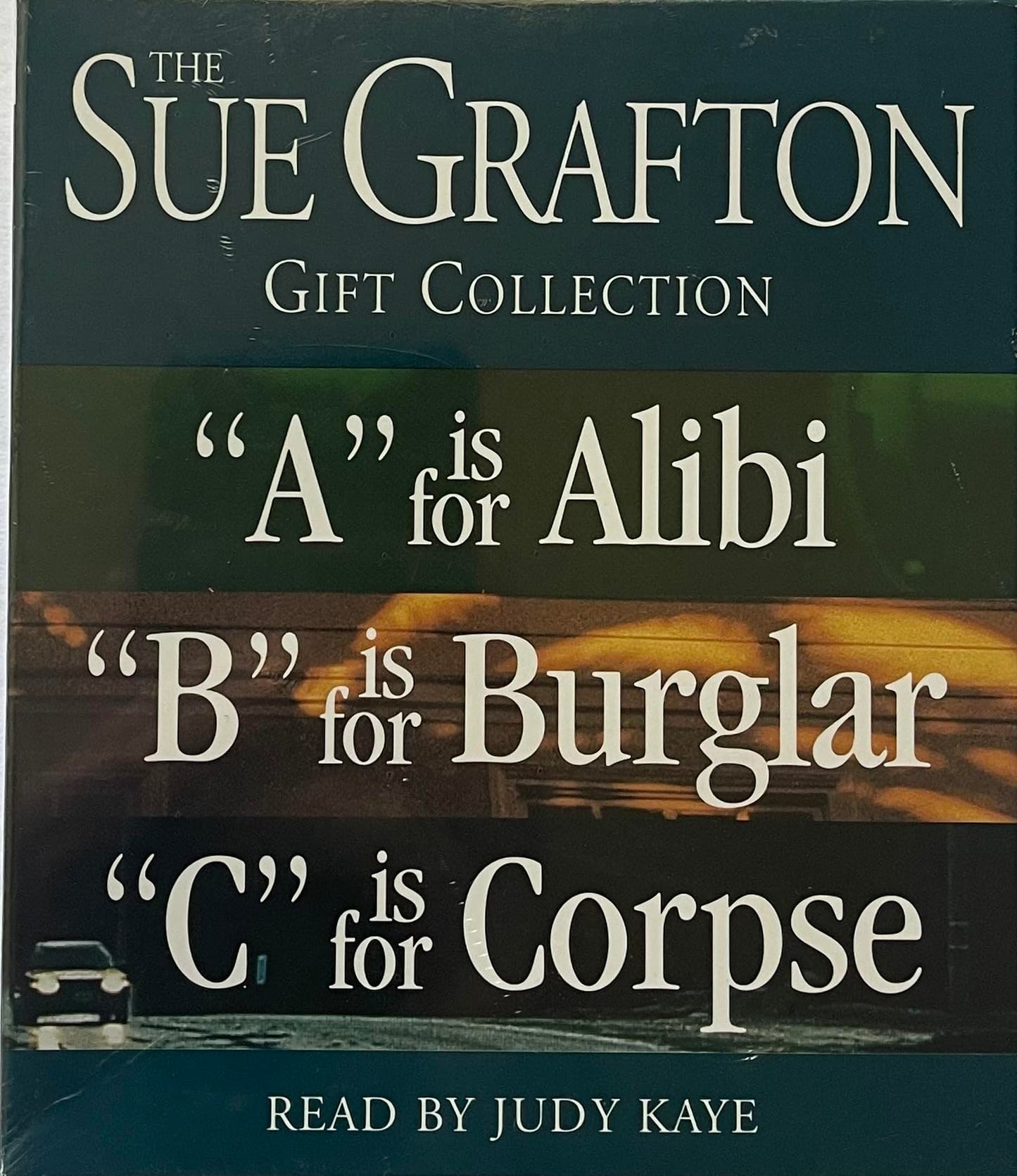 Sue Grafton ABC Gift Collection: "A" Is for Alibi, "B" Is for Burglar, "C" Is for Corpse (A Kinsey Millhone Novel)