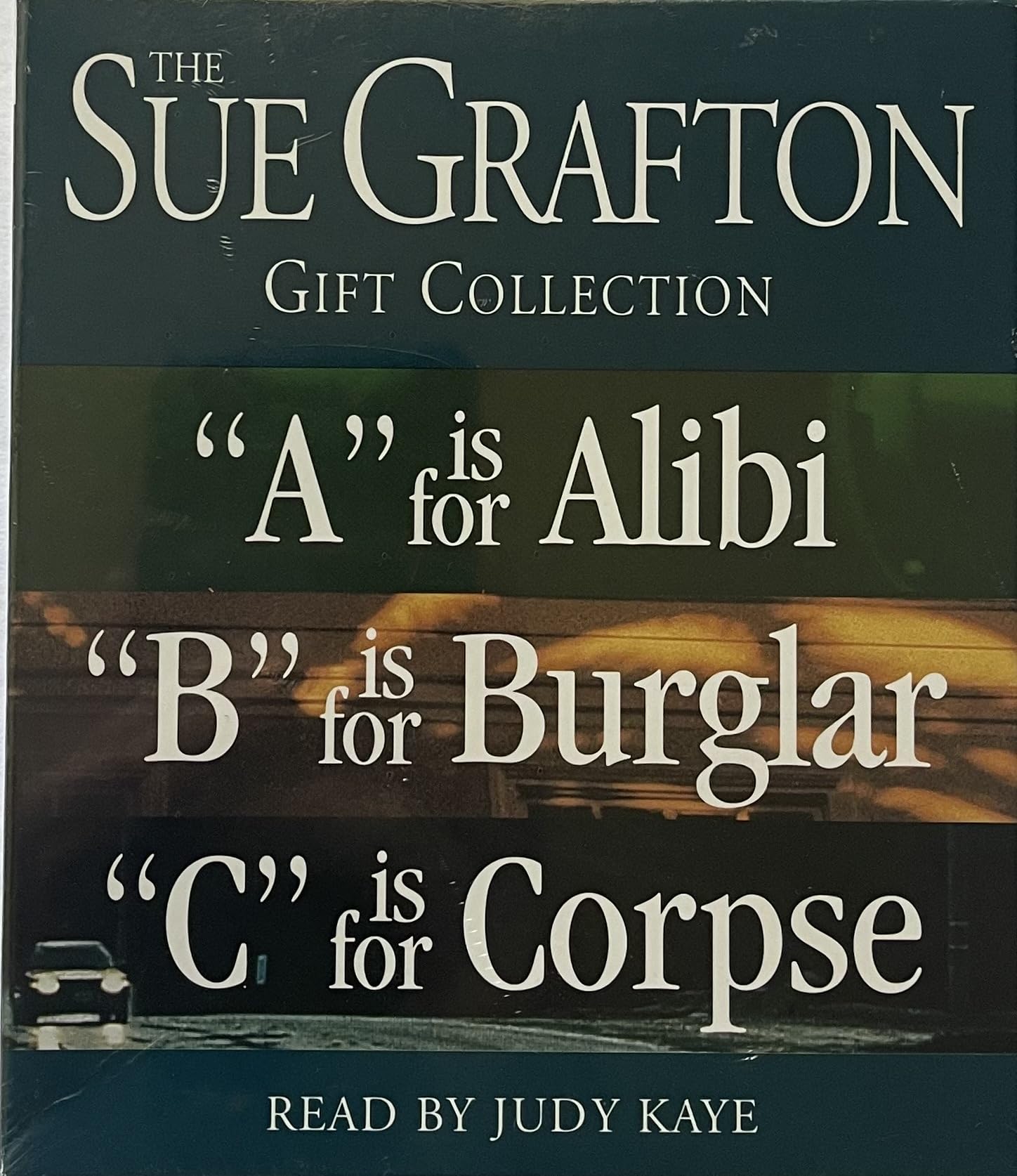 Sue Grafton ABC Gift Collection: "A" Is for Alibi, "B" Is for Burglar, "C" Is for Corpse (A Kinsey Millhone Novel)