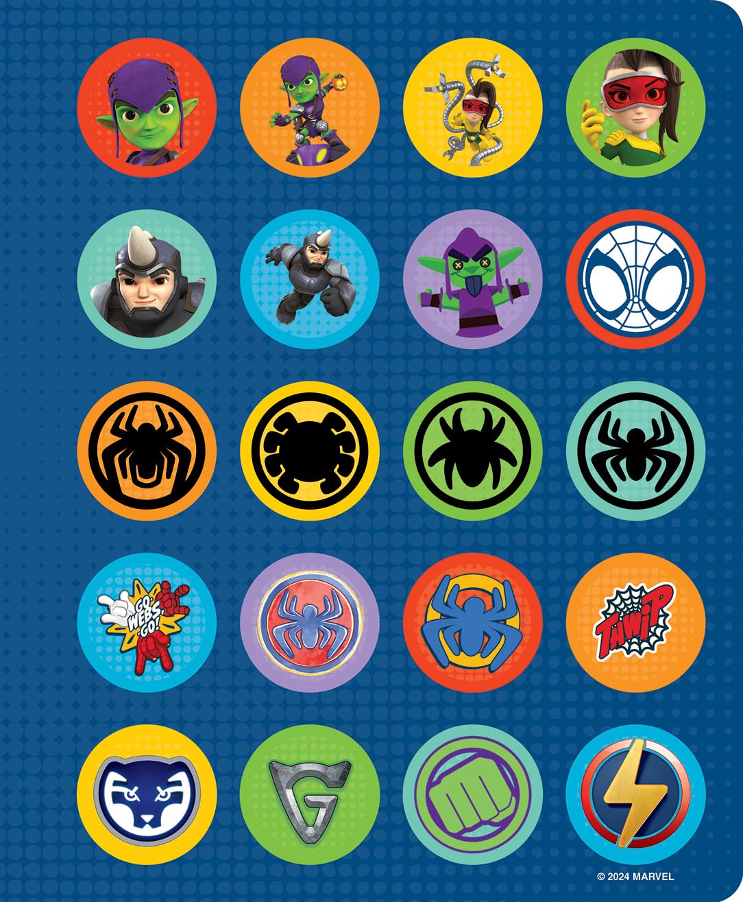 Marvel Spider-man - Spidey and His Amazing Friends - First Look and Find Activity Book with 40 Stickers - PI Kids