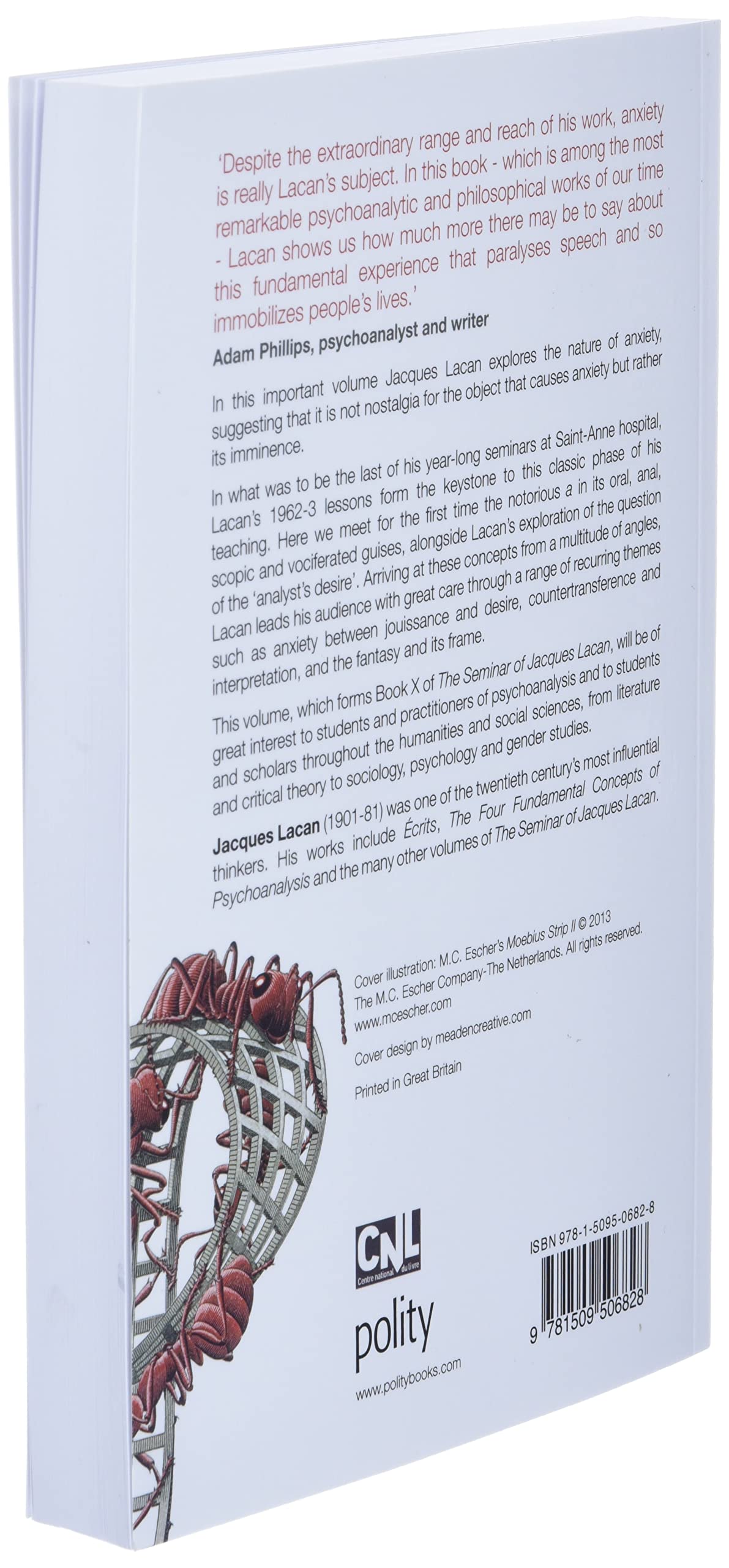 Anxiety: The Seminar of Jacques Lacan, Book X