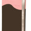 NIV, Gift Bible, Leathersoft, Pink/Brown, Red Letter Edition