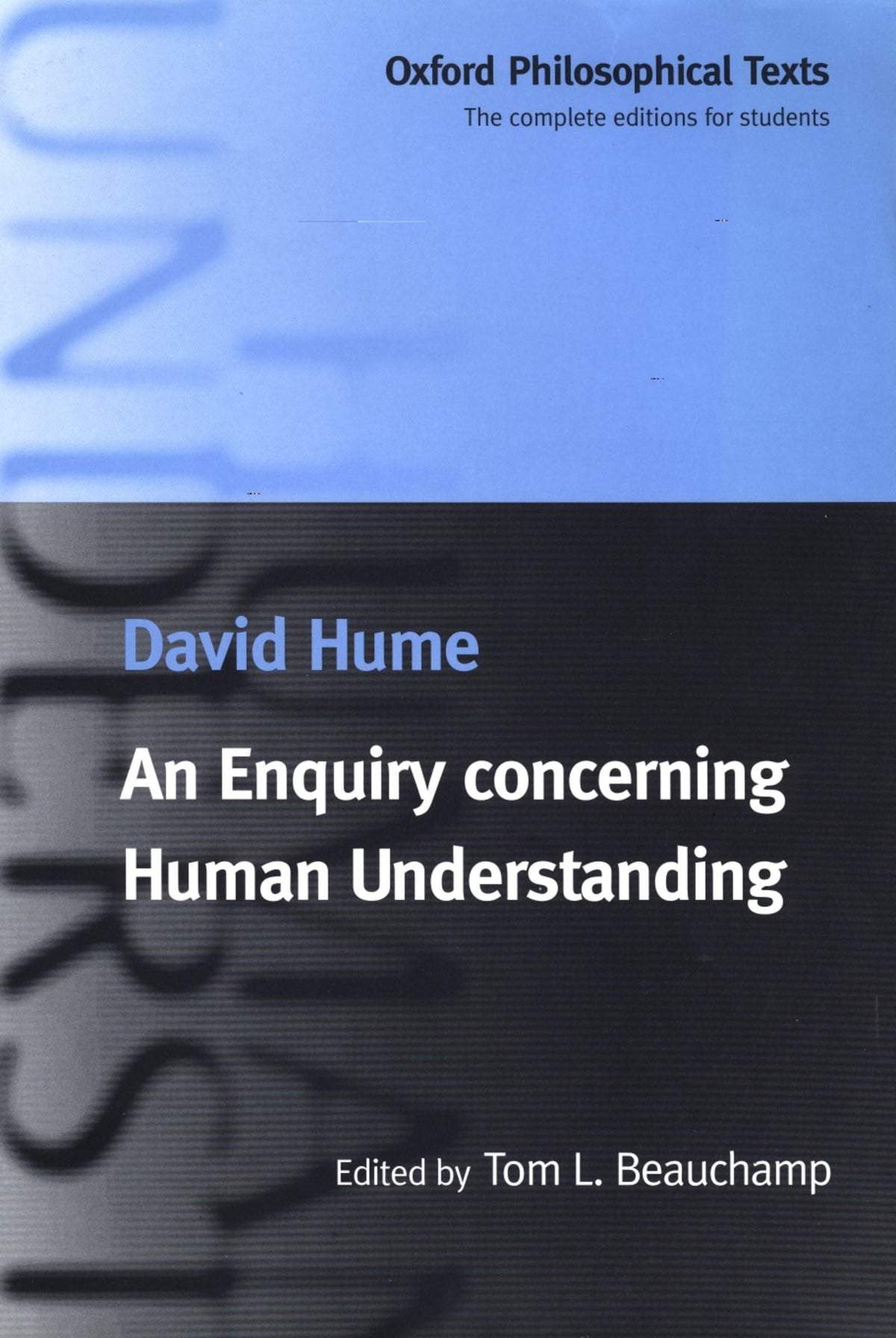 An Enquiry concerning Human Understanding (Oxford Philosophical Texts)