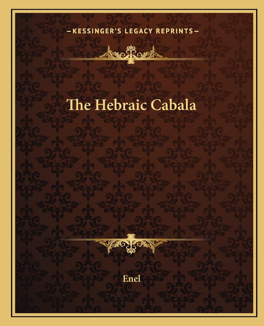 The Hebraic Cabala