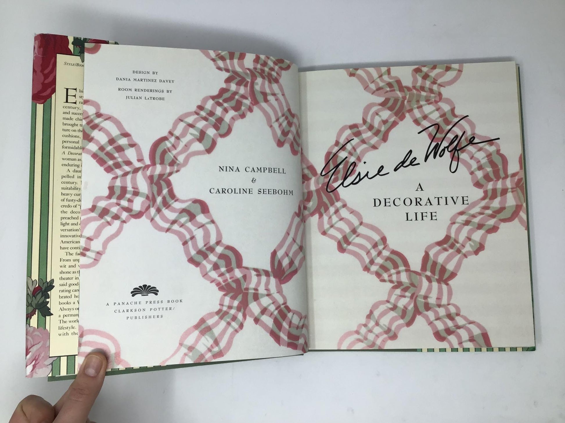 Elsie De Wolfe: A Decorative Life: (Panache)
